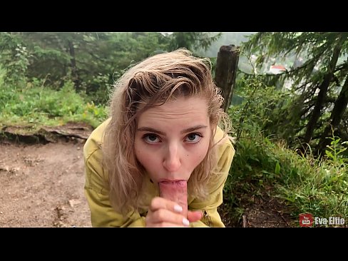 ❤️ Meisie sluk cum na 'n openbare blowjob - Eva Elfi ☑ Fok video  by ons ☑